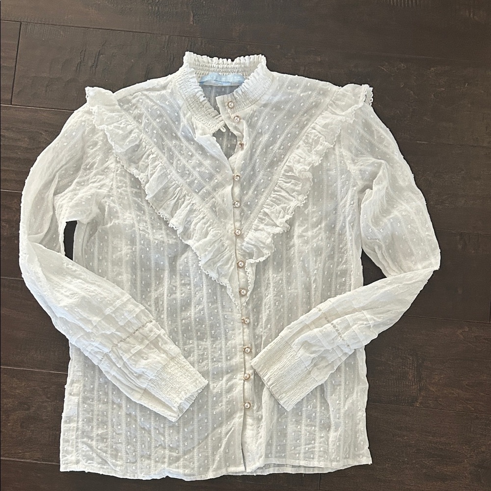 Hillhouse blouse XS